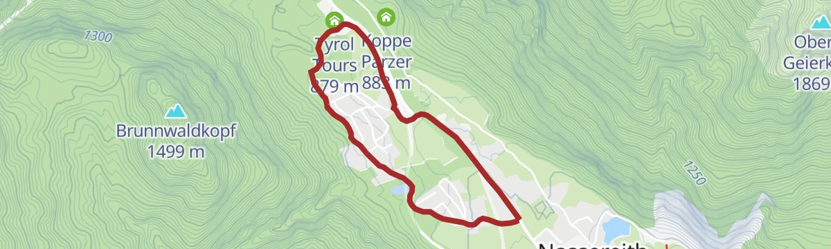Route map: Rastland Runde